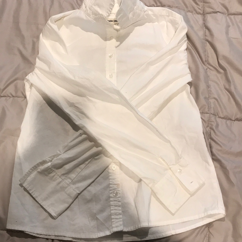 Basic White Button-Up